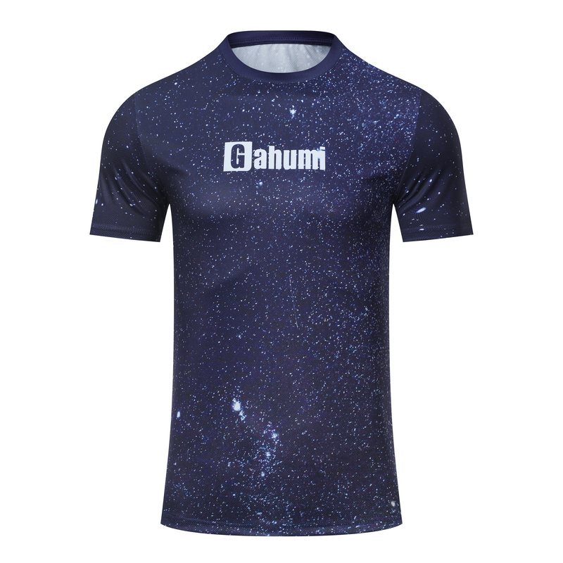 定制全幅热升华100%涤纶T恤-01